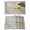 LightGray, variant on You Are My Sunshine Placemats Set of 12, Yellow Sunflowers Cute Bees Heart Retro Wood Placemats for Dining Table, Place Mats for Kitchen Tabletop, Waterproof Wipeable Dining Table Mats Set