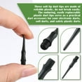 thumbnail image 3 of Lsupdaol 100 Pack 2BA Thread Soft Tip Dart Points Plastic Replacement Dart Tips Soft Tip Dart Tips Dart Accessories for Tip Darts, 3 of 10