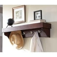 thumbnail image 4 of Alaterre Shaker Cottage Coat Hooks with Tray Shelf, 4 of 4