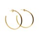 thumbnail image 1 of Anillo Philippa Jewelry Simone de 28 mm chapado en oro para mujer, 1 of 1