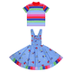 thumbnail image 5 of Disfraz de Chucky de la película Child's Play, uniforme, camiseta, mameluco, conjunto completo, disfraz de Halloween para niños, 5 of 5