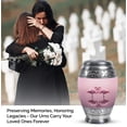 thumbnail image 4 of JAGASY Pink Flamingo Urn for Spouse - Pink Mini Urn for Ashes Adult Female - Tiny Keepsake Cremation Urns - Miniature Urns for Funeral for Wife - (3 Inch), 4 of 7