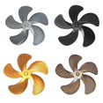thumbnail image 3 of Fireplace Fan Replacement 5 Blades Aluminum Alloy Low Noise Blade Qvd, 3 of 4