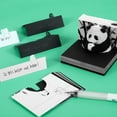 thumbnail image 3 of FUYGRCJ 3D Desk Calendar 2024 Calendar Creative Panda Calendar Memo Pad Tear-Away 3D Art Calendar DIY 3D Memo Pad Paper Carving Art for Home Office Desktop Decoration Gift, 3 of 6