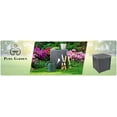 thumbnail image 5 of Storage Box - 50-Gallon Container for Patio Storage - Durable and Fade-Resistant Resin Deck Box - Outdoor Furniture by Pure Garden (Gray), 5 of 25