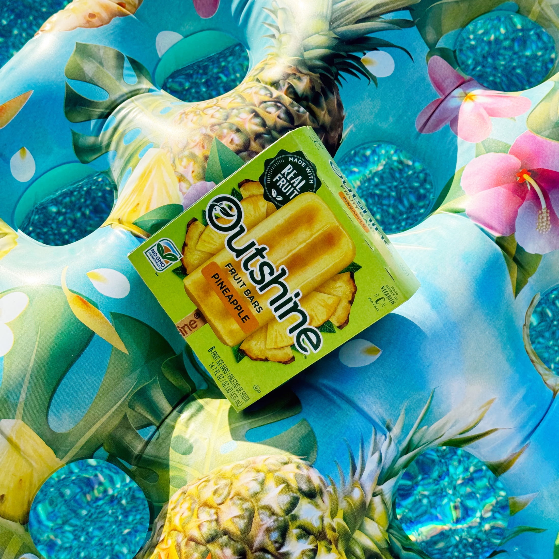 Outshine Pineapple Frozen Fruit Bars, 6 Count