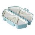 thumbnail image 3 of Caja triangular para Sushi, caja para Onigiri, caja para servir aperitivos, práctica caja Bento apilable, fiambrera para sándwich, Sushi, aperitivos, 3 of 9