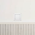thumbnail image 3 of OULII Extractor Vent Cover Dryer Vent Cover White Plastic Blocks Dust and Particles for Homeowners 1Pcs, 3 of 8