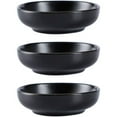 thumbnail image 6 of 4pcs Ceramic Dip Bowls Round Dip Bowls Serving Bowls Fruit Container Dessert Dip Bowl Snack Bowl for Soy Sauce Dip (Black), 6 of 6