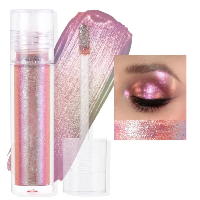 Optical Eyeshadow Liquid Border Hit Colorful Water Based Liquid Monochrome Eyeshadow 4Ml, Makeup Eye Shadow