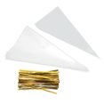 thumbnail image 5 of Bolsas De Repostería, Bolsas De Glaseado Transparentes Antideslizantes, Sin BPA, No Tóxicas, Sin Olor Para Hornear, Para Bricolaje, Para Pasteles ANGGREK Cocina, Decoración y Otros, 5 of 5