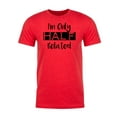 thumbnail image 2 of I'm only half related- Family Reunion Men's T-shirts - Heather Red MH200FAM S57 3XL, 2 of 3