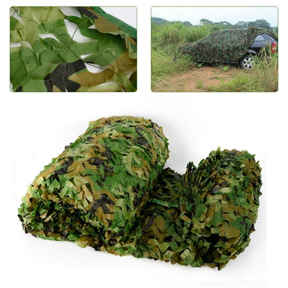26X26FT Camouflage Camo Army Net Netting Camping Military Hunting Woodland Leave