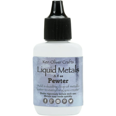 Ken Oliver Liquid Metals-Pewter (Best Ever Craft Mat Ken Oliver)