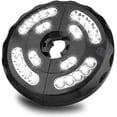 thumbnail image 1 of Luz LED de parasol con 28 leds, luz blanca para jardín, playa, exterior, barbacoa, fiesta, camping, fijación en barra parasol de 3,5-5 cm de diámetro Feliz Sencillez, 1 of 5