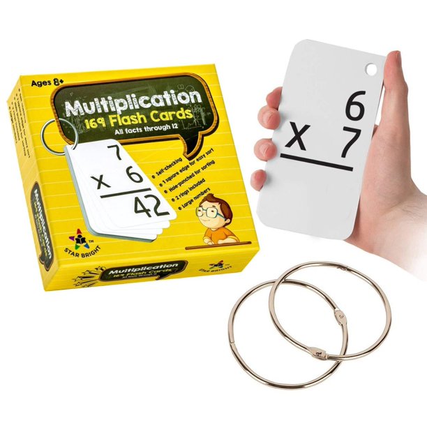 Star Right Education Multiplication Flash Cards, 012 (All