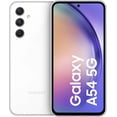 thumbnail image 1 of Refurbished Samsung Galaxy A54 5G - 256GB – White – 50MP Triple Rear & 32MP Front Camera - Fully Unlocked Smartphone - Excellent Condition, 1 of 5