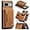 Tan, variant on for Google Pixel 7A Phone Case, Strong Magnetic Detachable Card Holder, Full Protection Business Back Cover, Shell with Soft Lining, Coin Purse with Stand Function