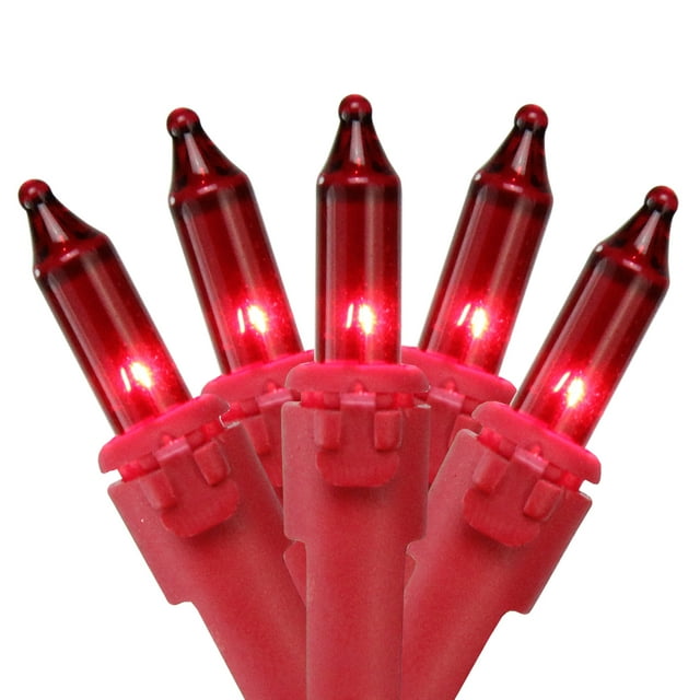Brite Star 50 Lumières de Série Designer, Rouge, Fil Rouge DS-50L/1FE Lumières de Série Designer, Fil Rouge_rouge