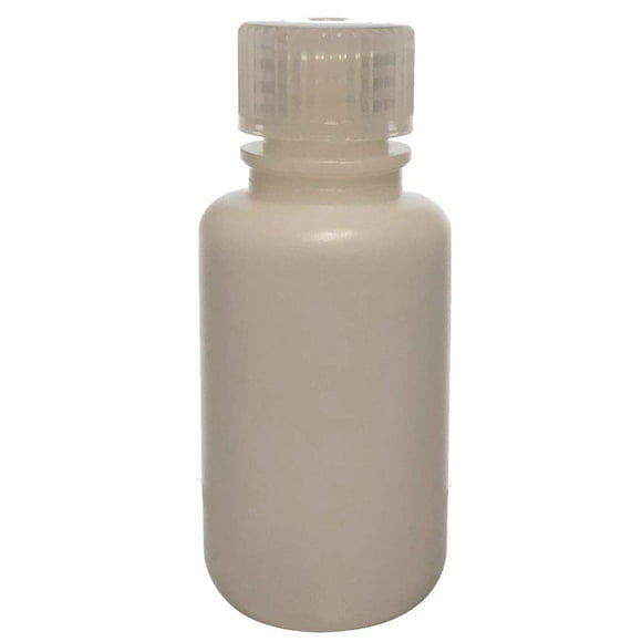Karter Scientific 50ml Narrow Mouth Round Storage Bottle, HDPE, (Pack of 6)