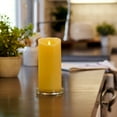 thumbnail image 2 of Luminara Moving Flame LED Pillar Flameless Candle, 9-inch, Vanilla Honey Scented, Ivory, 2 of 6