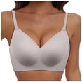 thumbnail image 2 of TINZ Comfortable Seamless Full Coverage Bra For Women Wireless Bras With Soft Support Regular And Plus Size Bras Sports Bras for Large Busted Women Running Bras for Women, 2 of 8