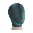 thumbnail image 2 of Stgfyxgs Mannequin Head Model, Manikin Head Hat Display Stand, Freestanding Display Head for Beauty Salon or Shop Headset Glasses, green, 2 of 9