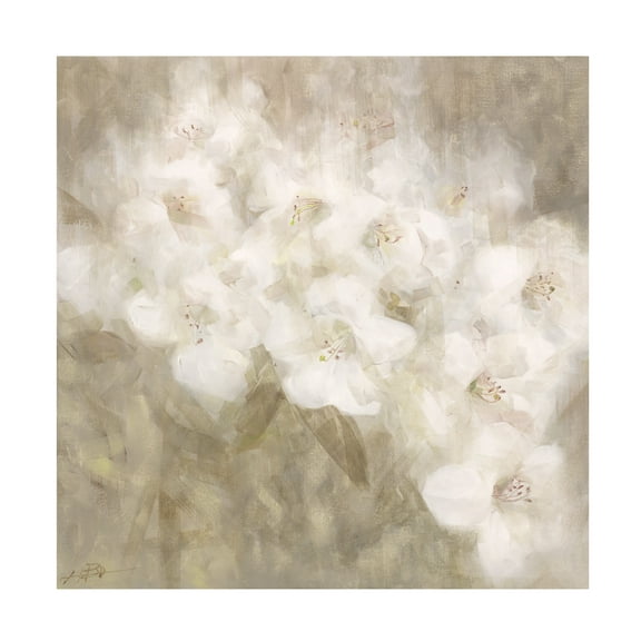 Li Bo 'Wild Flowers II' Canvas Art