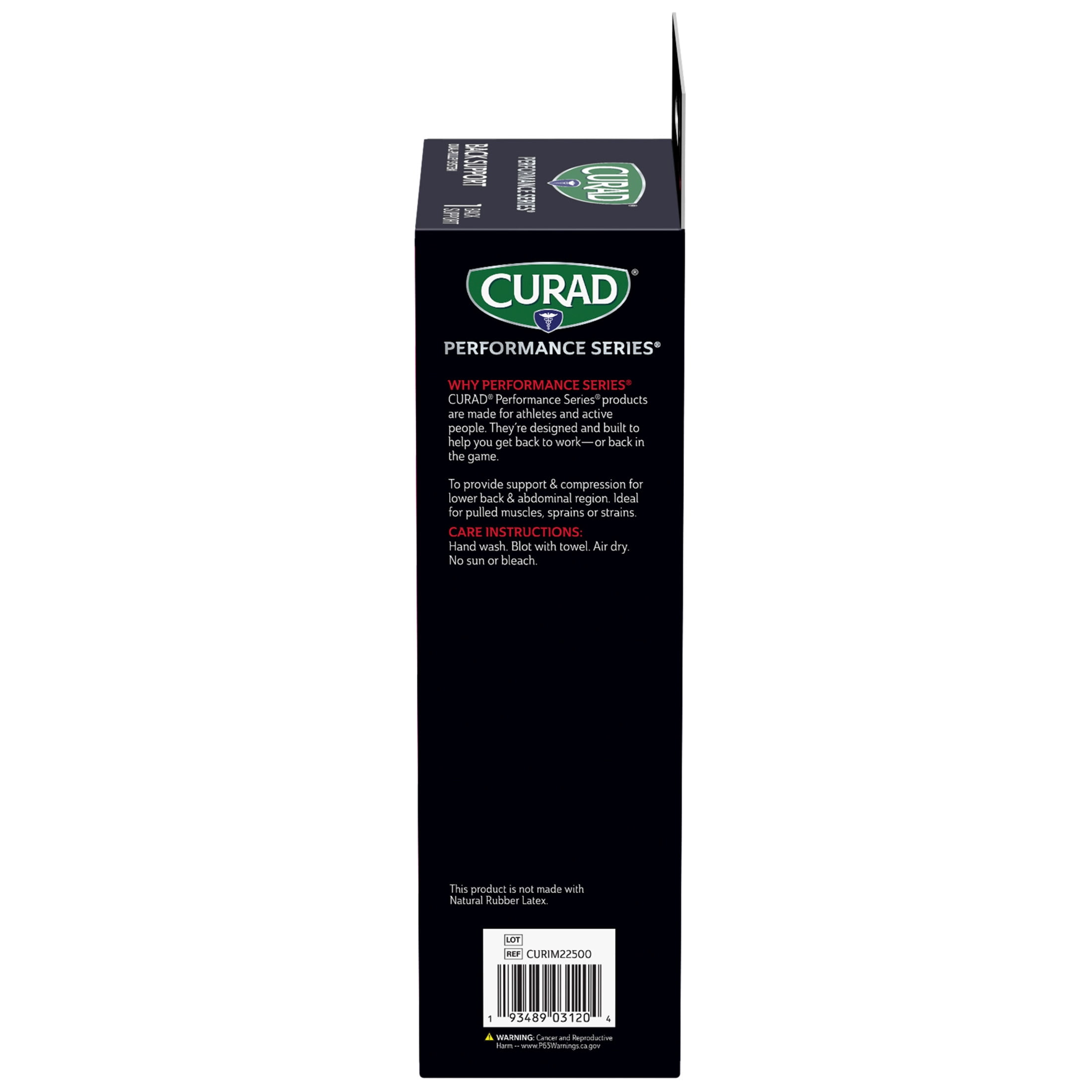 CURAD® Performance Series® Back Support, Dual-Pulley System, Universal