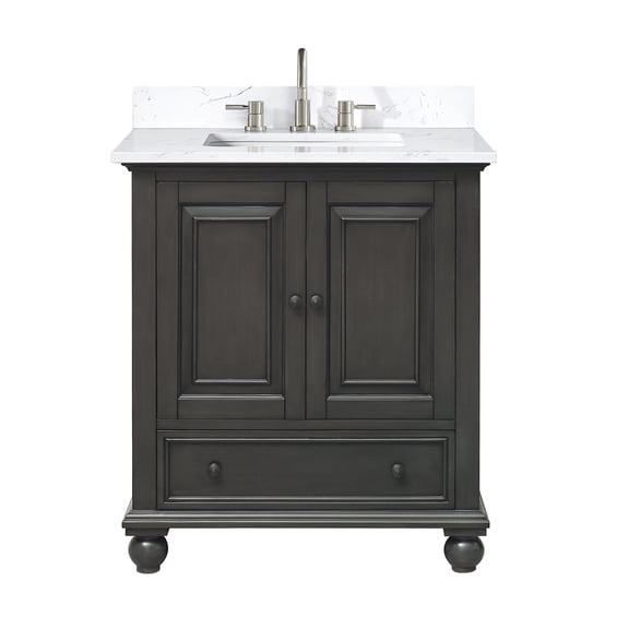 Avanity THOMPSON-VS31-CL-E Thompson 30" Free Standing Single Basin Vanity Set - Charcoal