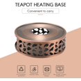 thumbnail image 2 of Durable Steel Tea Warmer, Heating Base, Teapot, Warm Tea Stove, Candle Teapot, Tea Set, 2 of 8
