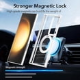 thumbnail image 4 of for Samsung Galaxy s24 Ultra Case [Compatible with Magsafe Wireless Charging] Magnetic Cover Ring Stand Clear Funda para S 24 Ultra 6.8 '' 5G 2024 Rugged Best Phone Cases, 4 of 6