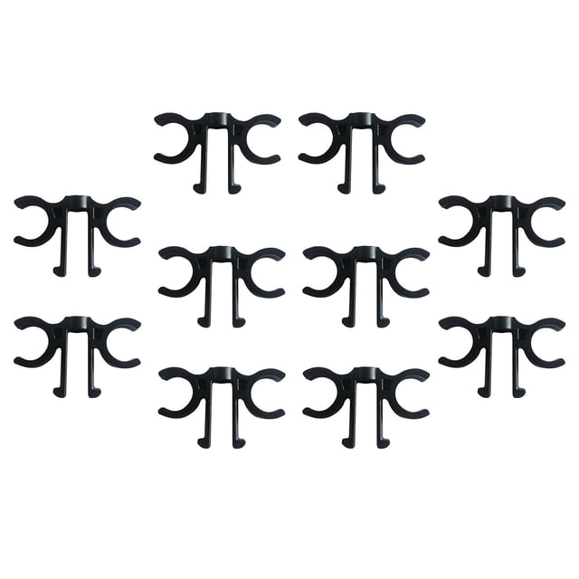 Ethern 10 Pcs Bâtons de Randonnée Clips Bâtons Supports Bâtons de Marche Professionnels Connexion