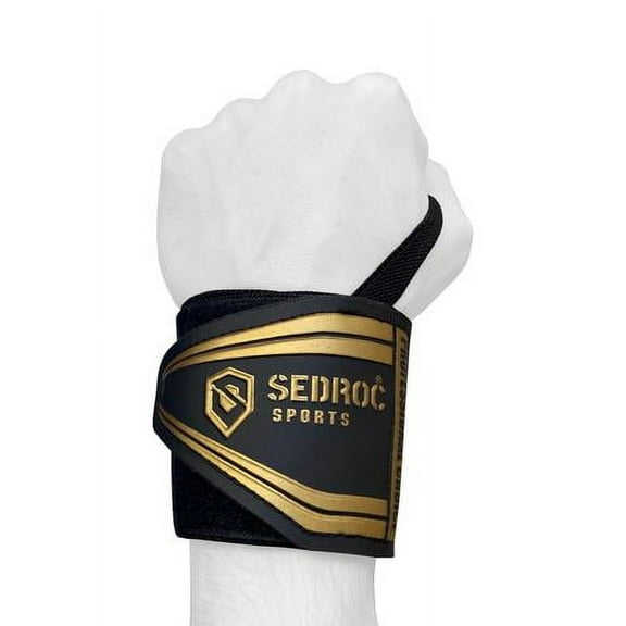 Sedroc Wrist Wraps for Weight Lifting Powerlifting Deadlifting Gym Straps with Thumb Loops for Men and Women