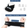 thumbnail image 5 of TAGVO 2 Pack Wide Brim Visor Hat for Women, Quick Dry Flexfit Sun Hat Wicking Beach Sunhat Adjustable Sports Caps UPF50+ Protection for Outdoors, 5 of 8