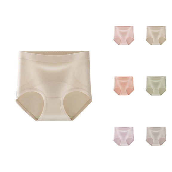 High Waisted And Belly Hugging Women's Underwear Comfortable Plus Size Underwear Women's Triangle Underwear Calzones Para Mujer