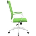 thumbnail image 2 of Modway Jive Highback Office Chair in Bright Green, 2 of 4