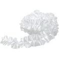 thumbnail image 1 of Lace Ribbon Decorative Ribbon 4.2 m 5 cm Satin Lace Ribbon Ruffle Lace Pleated Trim Lace Trim for DIY Sewing Clothing Embroidered Wedding Party Bouquets Cake Lace Decoration (White), 1 of 5