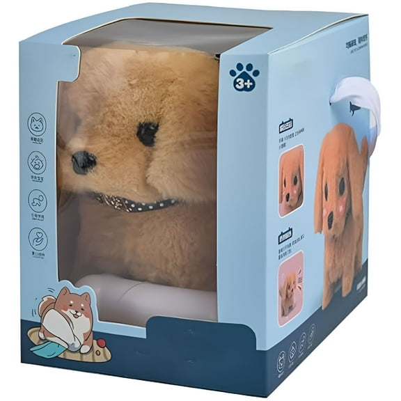 BESTSKY Luna Robot Dog Cat,Robot Cat,Robot Puppy,Faithful Robot Puppy,My Realistic Robot Puppy for Adults That Acts Like a Real Puppy - Walking,Barking Wagging