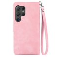 thumbnail image 3 of Flip Wallet Case for Compatible with Samsung Galaxy S24 Ultra Zipper Pocket Case with Card Holder Slot Magnetic Closure Lanyard Flip Cover Compatible with Samsung Galaxy S24 Ultra 5G 6.8inch, 3 of 9