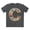 Charcoal, variant on Letter C Graphic Design Tee Unisex 100 Cotton With Antique Gold Letters Artwork T-Shirt