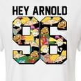 thumbnail image 3 of Hey Arnold! - Arnold 1996 - Juniors Cropped Cotton Blend T-Shirt, 3 of 5
