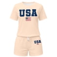 thumbnail image 3 of MAIHAN Theme Park Outfits for Women Women Spring Outfits Shirt and Short Outfit Women 2 Piece Outfits Sets Casual Cotton Outfits Sets, 3 of 3