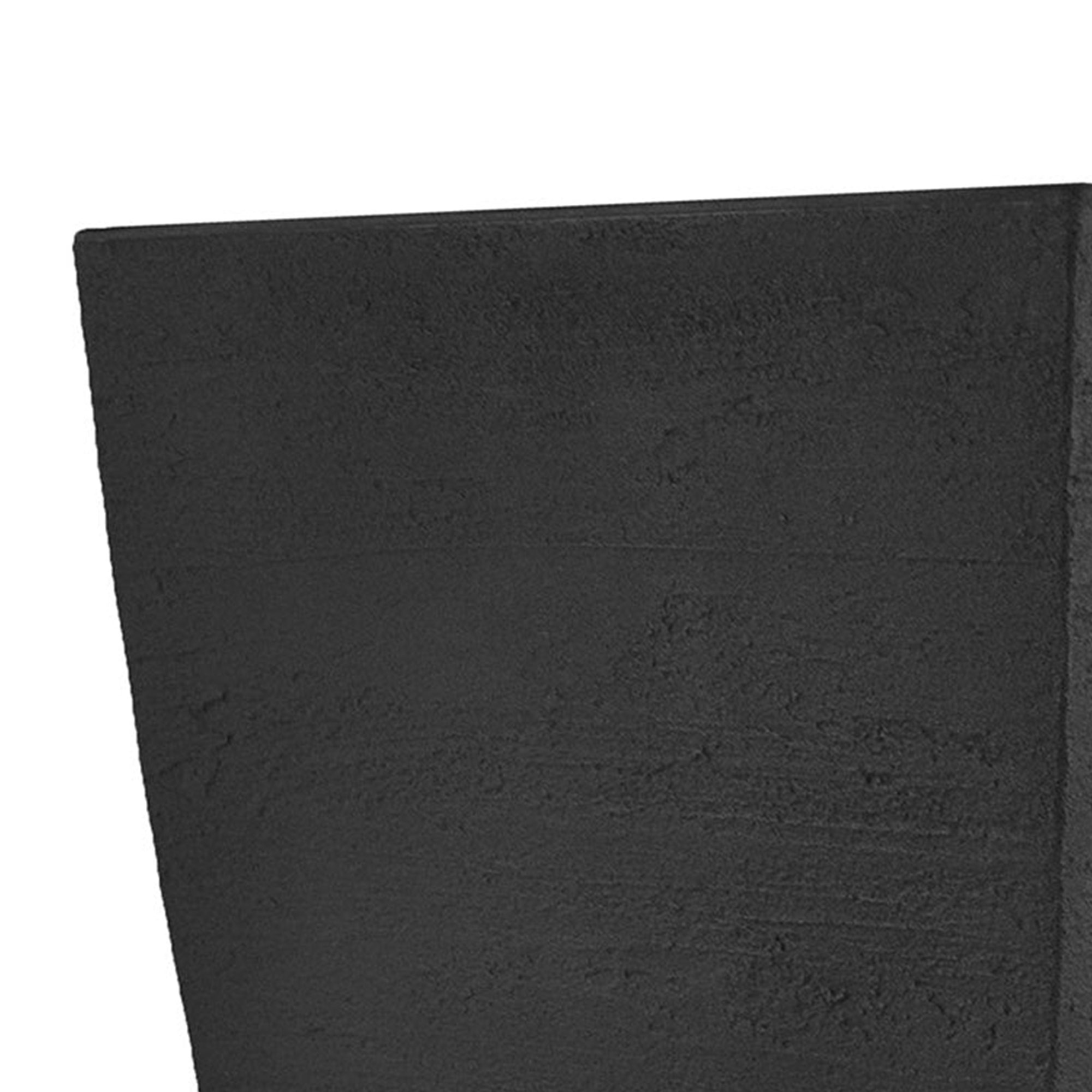 Tusco Products Modern 19 Inch Molded Plastic Square Planter, Black - image 2 of 5