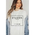 thumbnail image 6 of PARIS FRANCE GRAPHIC PLUS SIZE TEE / T-SHIRT, 6 of 6