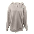 thumbnail image 6 of Xcmzpl Women's Fleece Hoodies Cute Solid Color Hooded Sweatshirt Trendy Sweater Tops Workout Long Sleeve Blouses Early Fall Fashion, 6 of 6