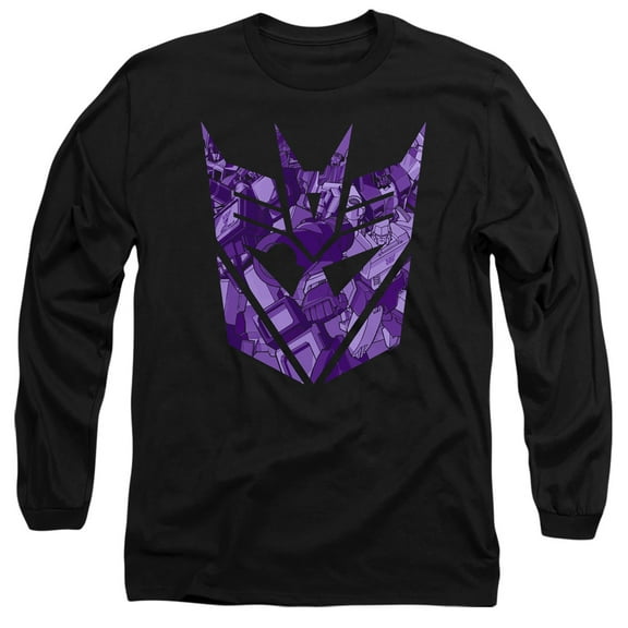 Transformers - Tonal Decepticon - Long Sleeve Shirt - Small
