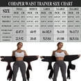 thumbnail image 7 of 3 in 1 Waist Trainer Cincher Thigh Trimmer Sweat Belt Yoga Shapewear Gym Body Shaper, 7 of 7