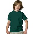 thumbnail image 1 of Hanes Boy`s 5.2 oz COMFORTSOFT HEAVYWEIGHT T-Shirt, XS, Deep Forest, 1 of 1