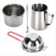 thumbnail image 1 of Candle Making Kit Double Nozzle Boiler Spoon Handle Hanging Design, 1 of 5